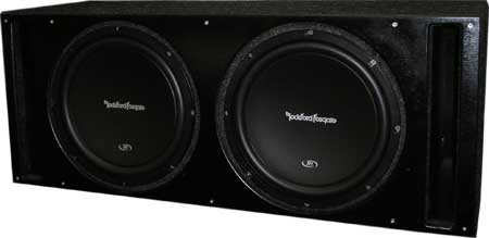   Rockford Fosgate P1S410x2 vented box